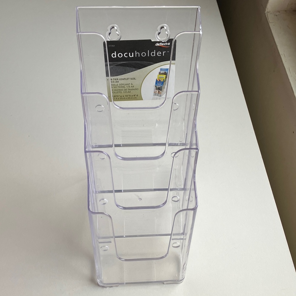 🌻Clear DocuHolder